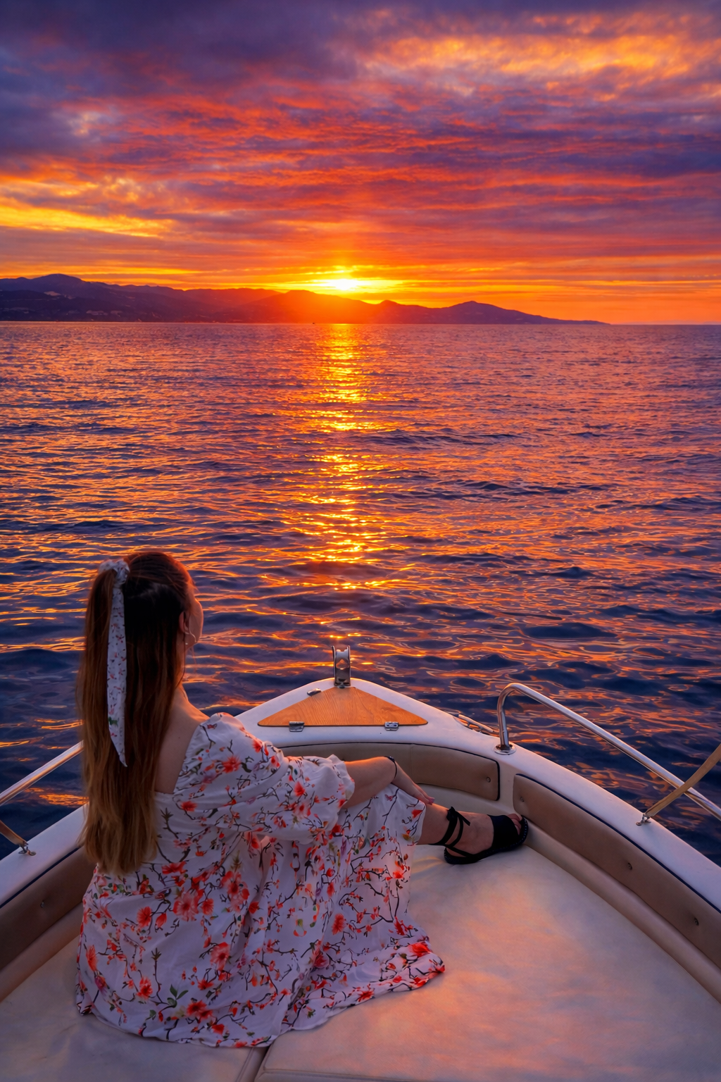 Special celebration on a yacht in Zakynthos